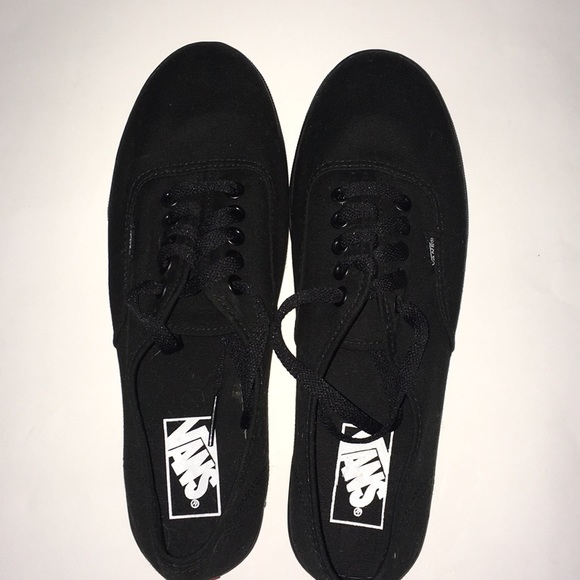 Shoes - NEW! Black on Black VANs lo-pro’s